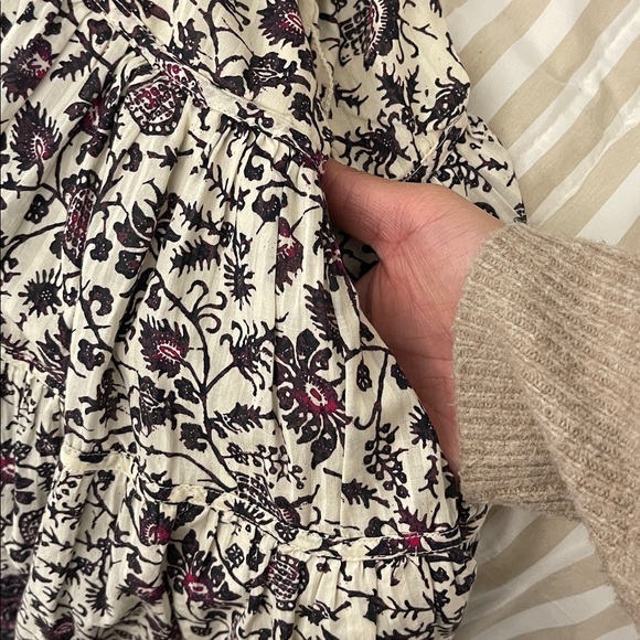 Ulla Johnson Abri Floral Printed Mini Dress Size: 8 - Picture 13 of 14